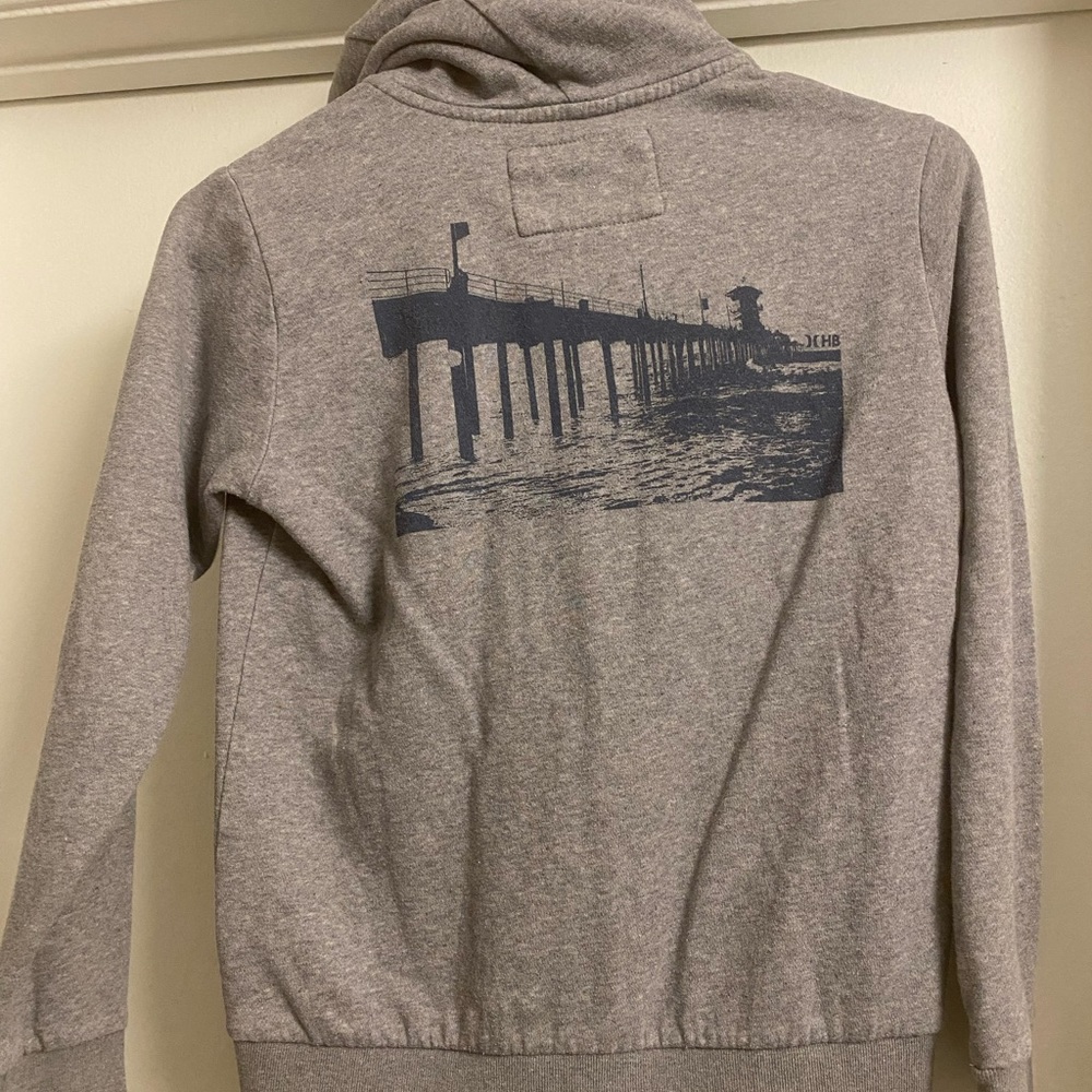 Hurley Zip Up Hoodie, Unisex, Childs Size Small